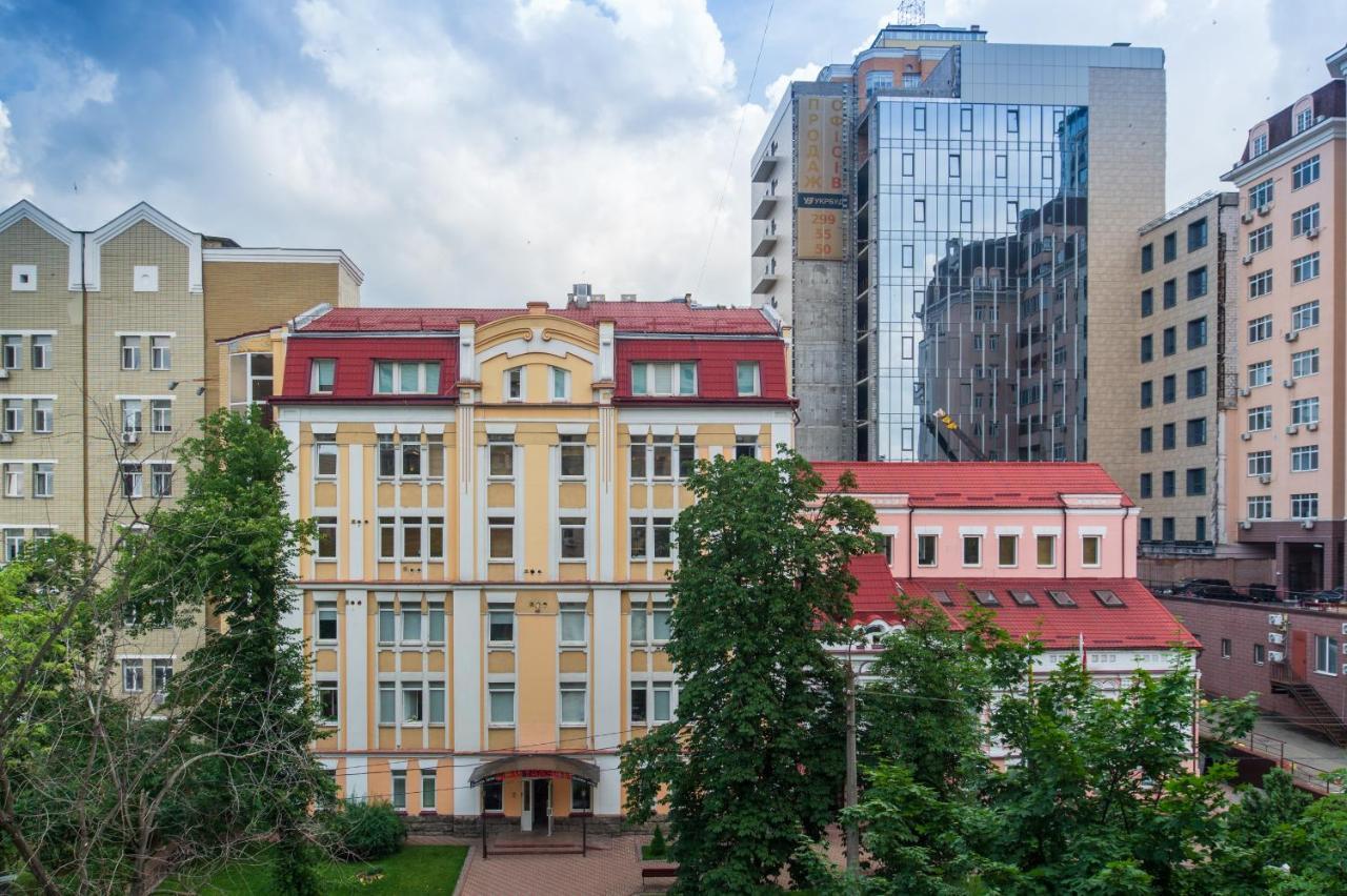 1 Комнатная Квартира По Улице Предславинская, 12 키예프 외부 사진